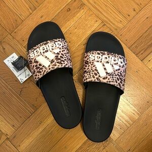 Adidas | adilette comfort stripes slide sandal| size: 11